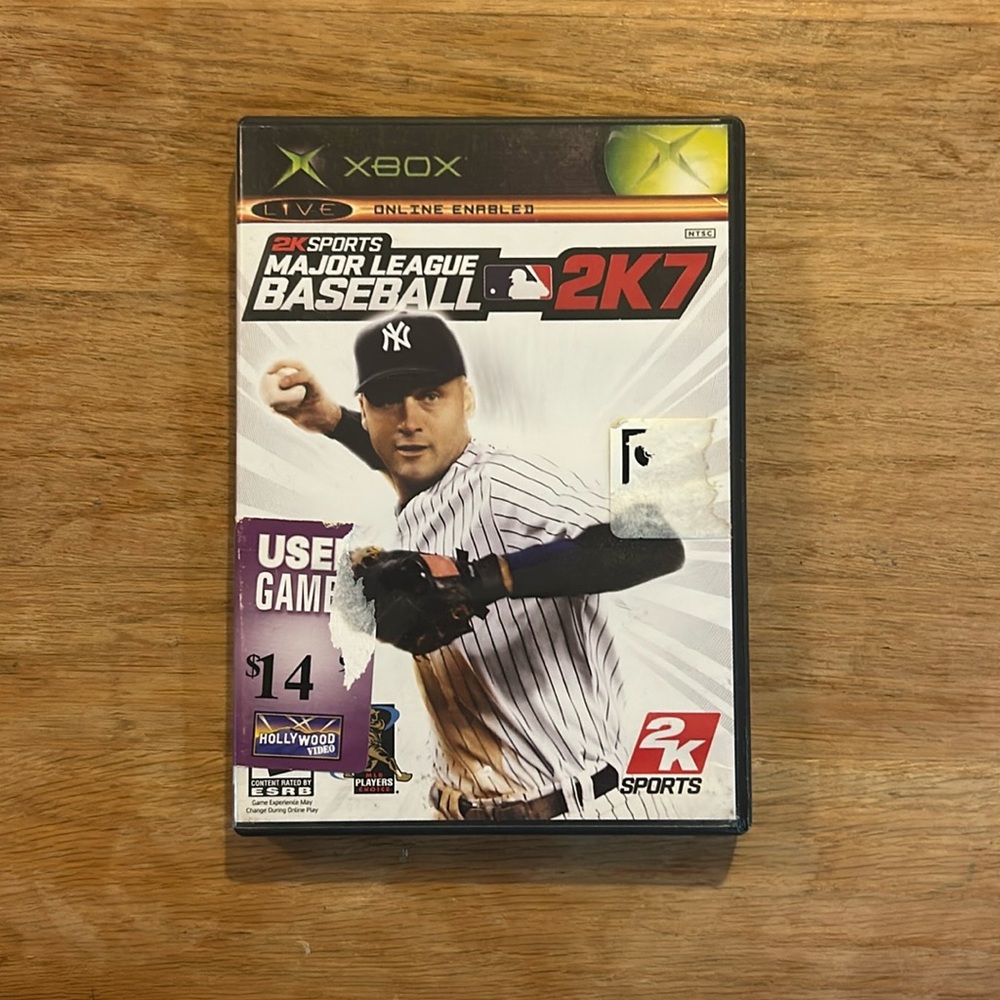 MLB 2K7 Original XBOX Game